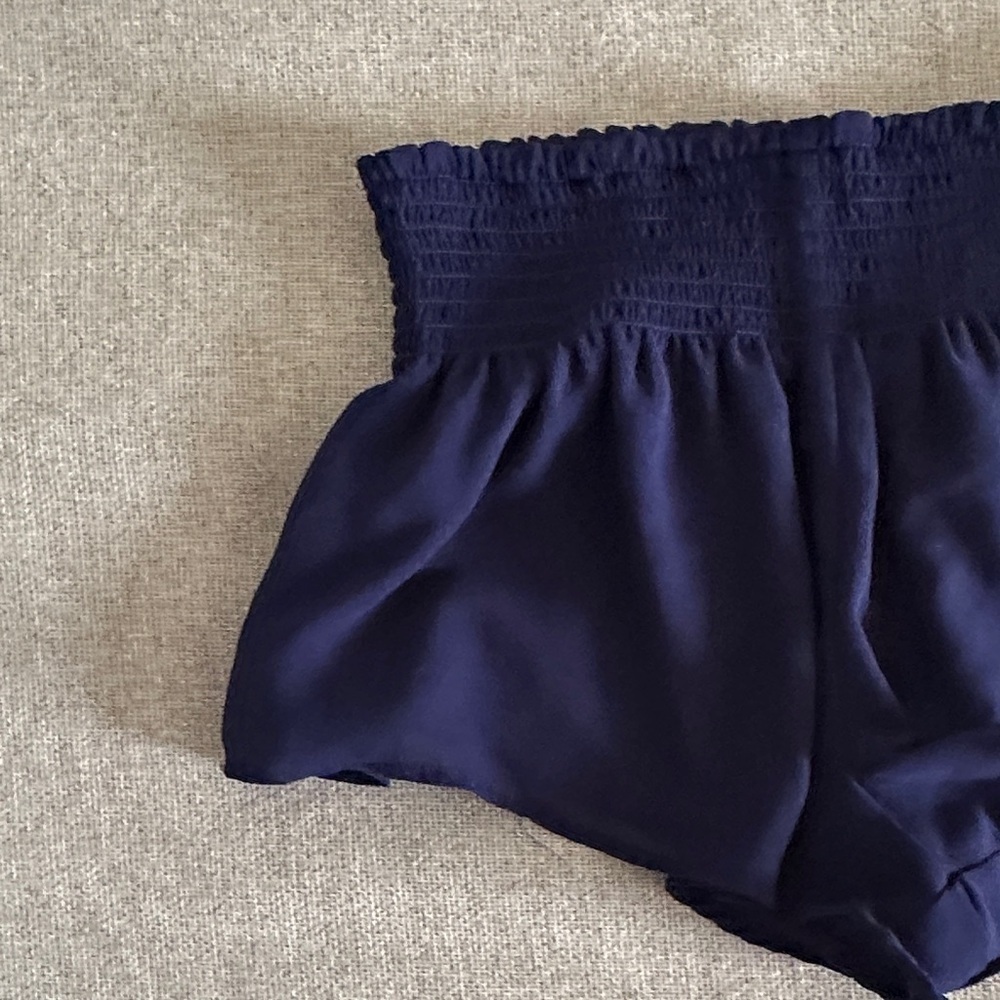 Forever 21 High Waist Navy Shorts - Picture 5 of 7